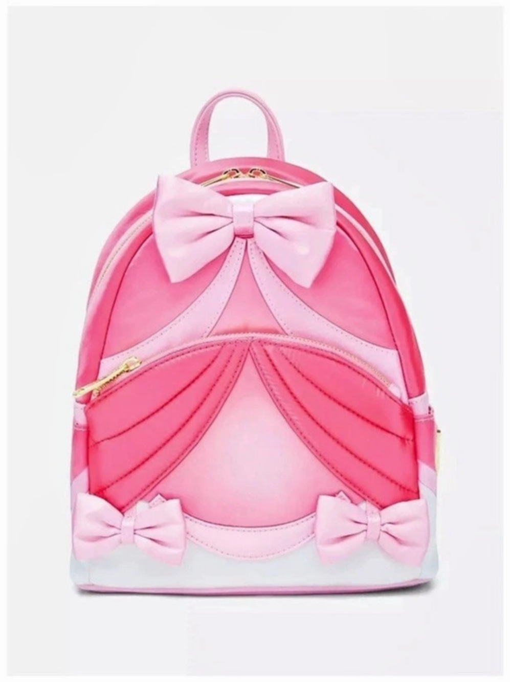 Loungefly Disney Cinderella Pink Dress Mini Backpack Pink